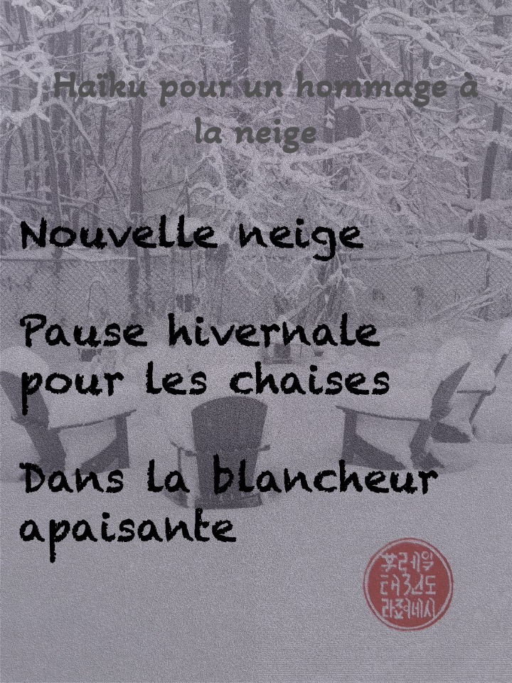 Haiku_hommage à la neige