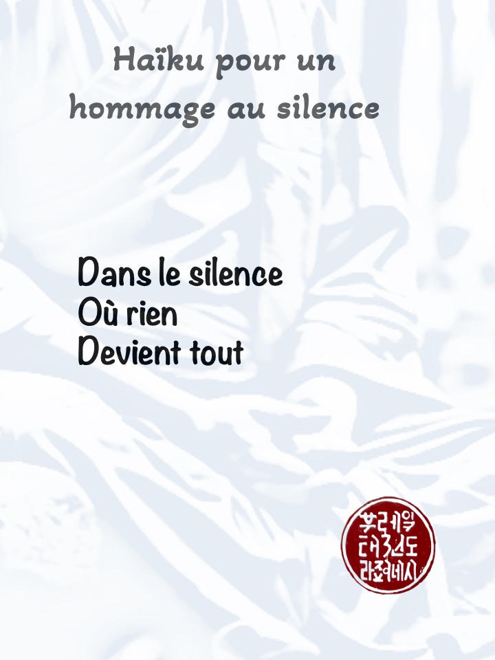 Haïku_le silence